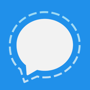 Logo de la messagerie Signal
